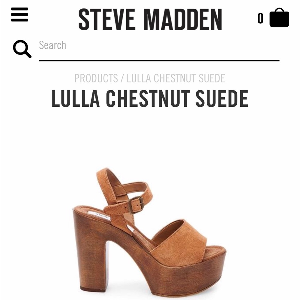 Lulla chestnut suede